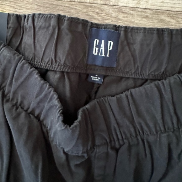 NWT GAP Twill Cargo Pants Black Women S - Picture 7 of 11
